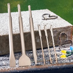 6 Piece SDS+ Chisel & Bit Set